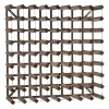 The Swedish Wine Rack Factory wine rack 72 bottles expandable, Dark oak Brown Discount