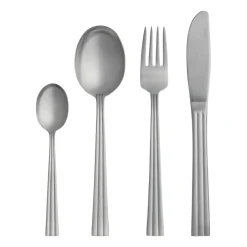 Gense Thebe cutlery 16 pcs, 16 pcs Silver-coloured