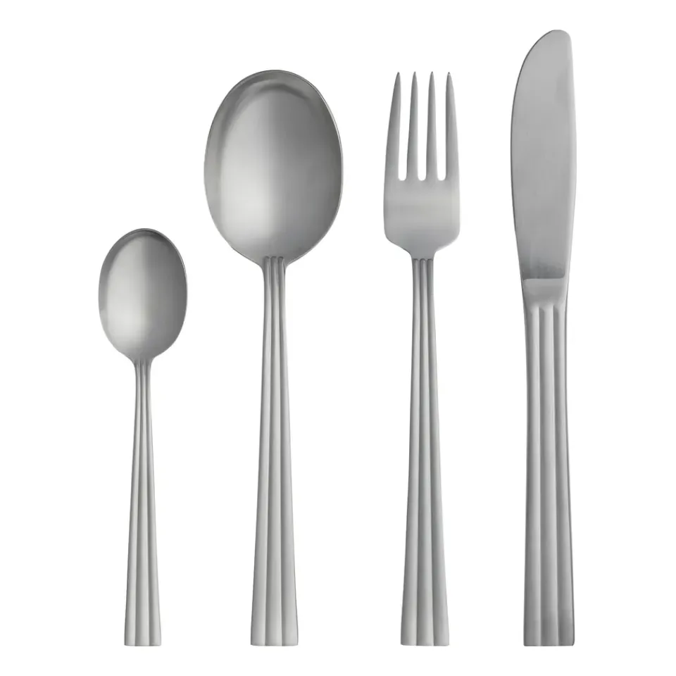 Gense Thebe cutlery 16 pcs, 16 pcs Silver-coloured