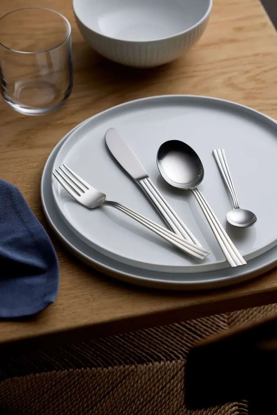 Gense Thebe cutlery 16 pcs, 16 pcs Silver-coloured