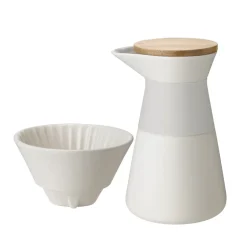 Stelton Theo coffee maker, Sand BeigeWhite Best