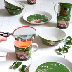 Moomin Arabia Thingumy & Bob King's Ruby Moomin mug, Green Outlet