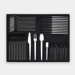 Hardanger Bestikk Tina cutlery set, 24 pcs Silver-coloured