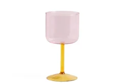 HAY Tint wine glass 25 cl 2-pack, Pink-yellow PinkYellow Sale