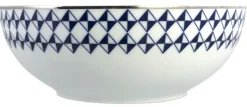 Magnor Tokyo Origami bowl Ø25 cm, White Blue New