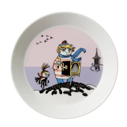 Moomin Arabia Too-ticky plate, Purple Discount