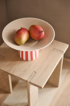 OYOY Toppu centerpiece high Ø30x17 cm, Red-peach RedPink Online