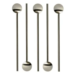 Dorre Tor cocktailspoon with straw 20 cm 6-pack, Stainless steel Silver-coloured Sale