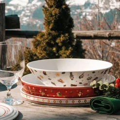 Villeroy & Boch Toy's Delight La Boule servis 7 pieces, White- Red Clearance