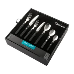 Robert Welch Trattoria cutlery set 56 pieces, Black