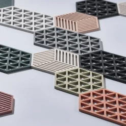 Zone Denmark Triangle trivet, cool Grey