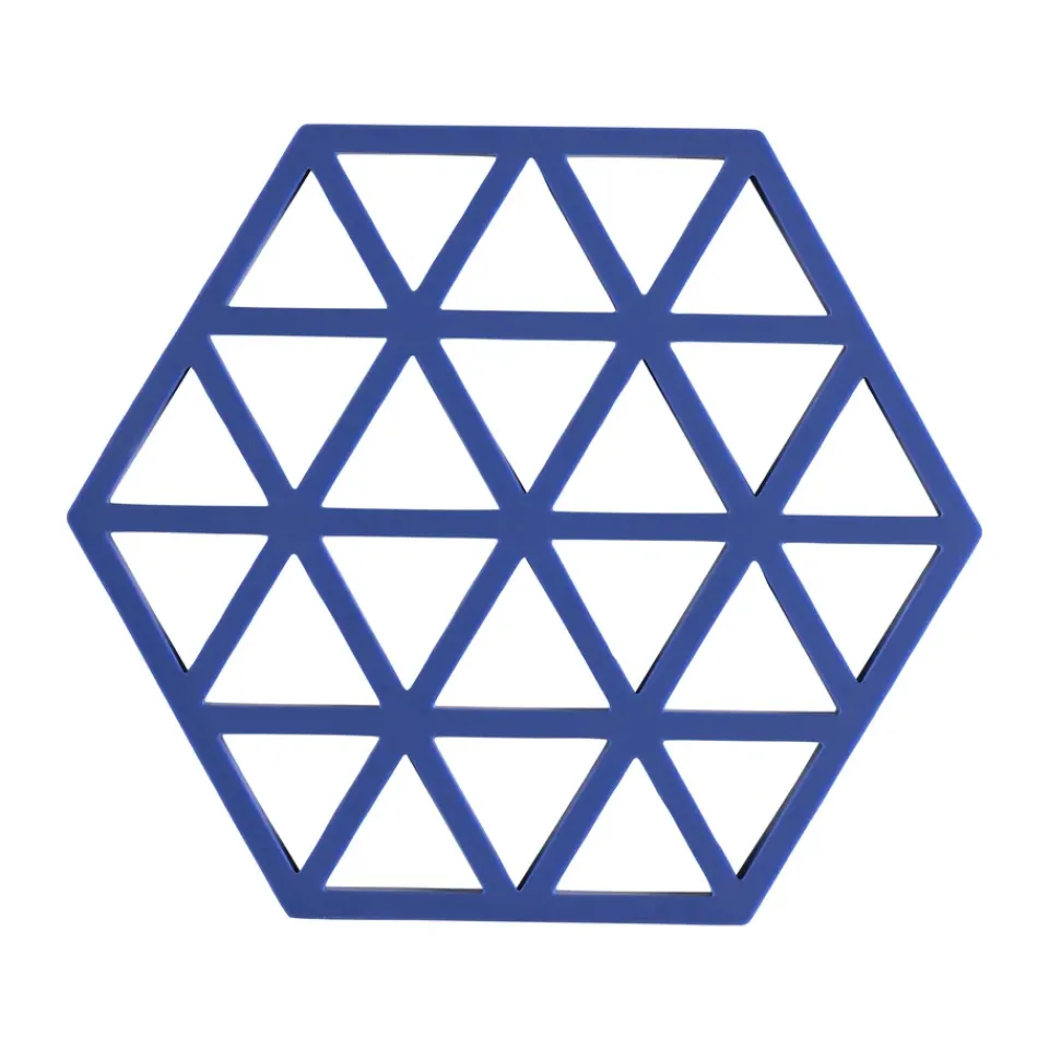 Zone Denmark Triangle trivet, Indigo Blue Best