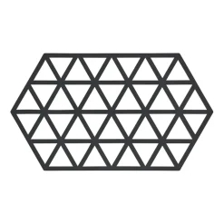 Zone Denmark Triangles trivet 14x24 cm, Black