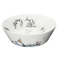 Moomin Arabia True to it's origins Moomin serving bowl, 23 cm GreyBlack Best