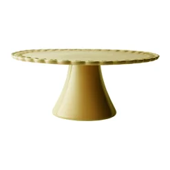 PotteryJo Tulipa cake plate Ø30 cm, Pale Moon Yellow Discount