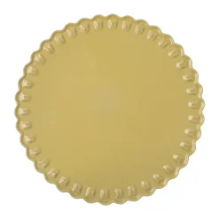 PotteryJo Tulipa cake plate Ø30 cm, Pale Moon Yellow Discount