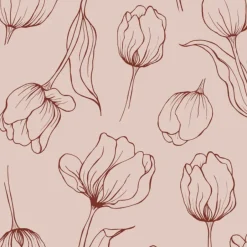 Cooee Design Tulipa napkins 33x33 cm, Blush Pink New