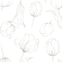 Cooee Design Tulipa napkins 33x33 cm, White Discount