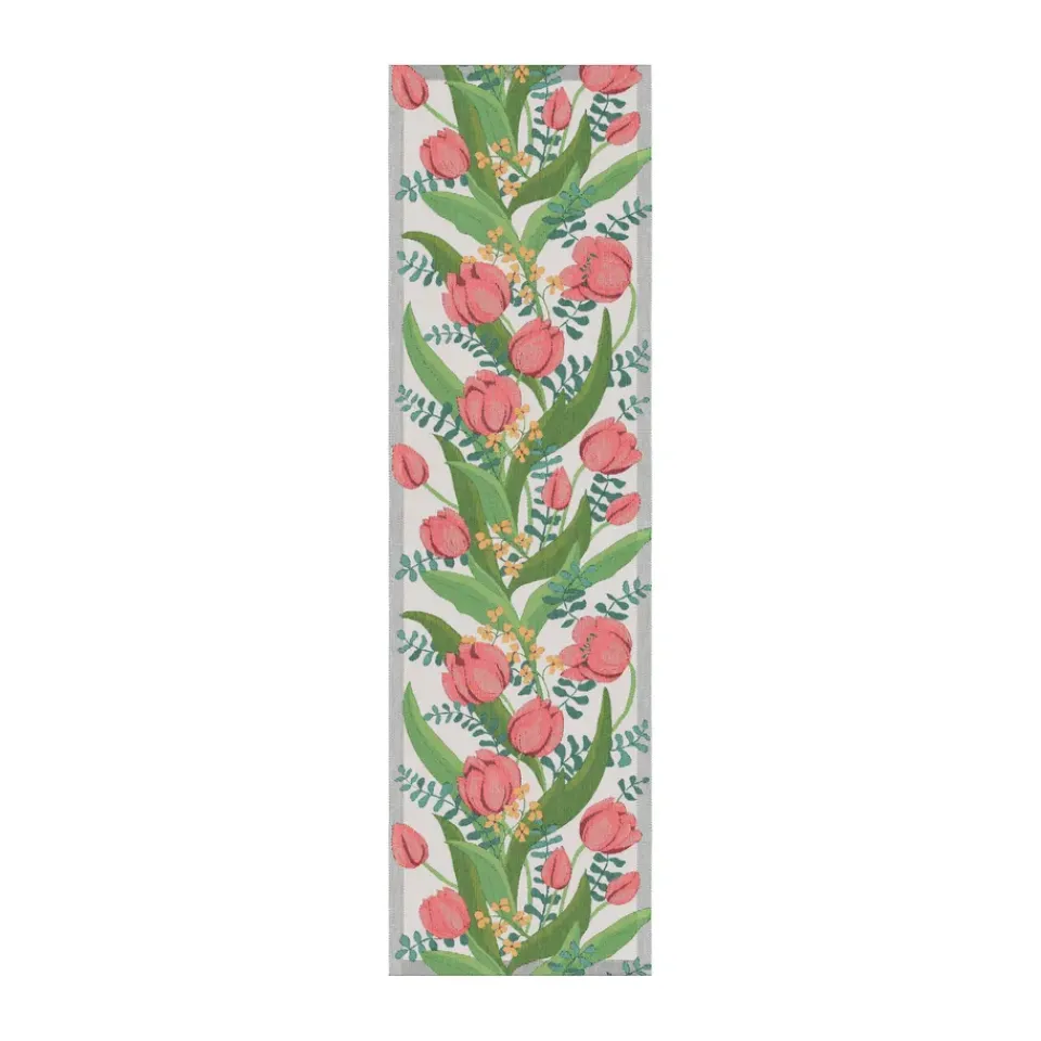 Ekelund Linneväveri Tulpanlund table runner 35x120 cm, Multi Outlet