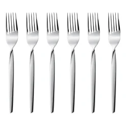 Gense Twist cake fork 6-pack, Stainless steel Silver-coloured Best