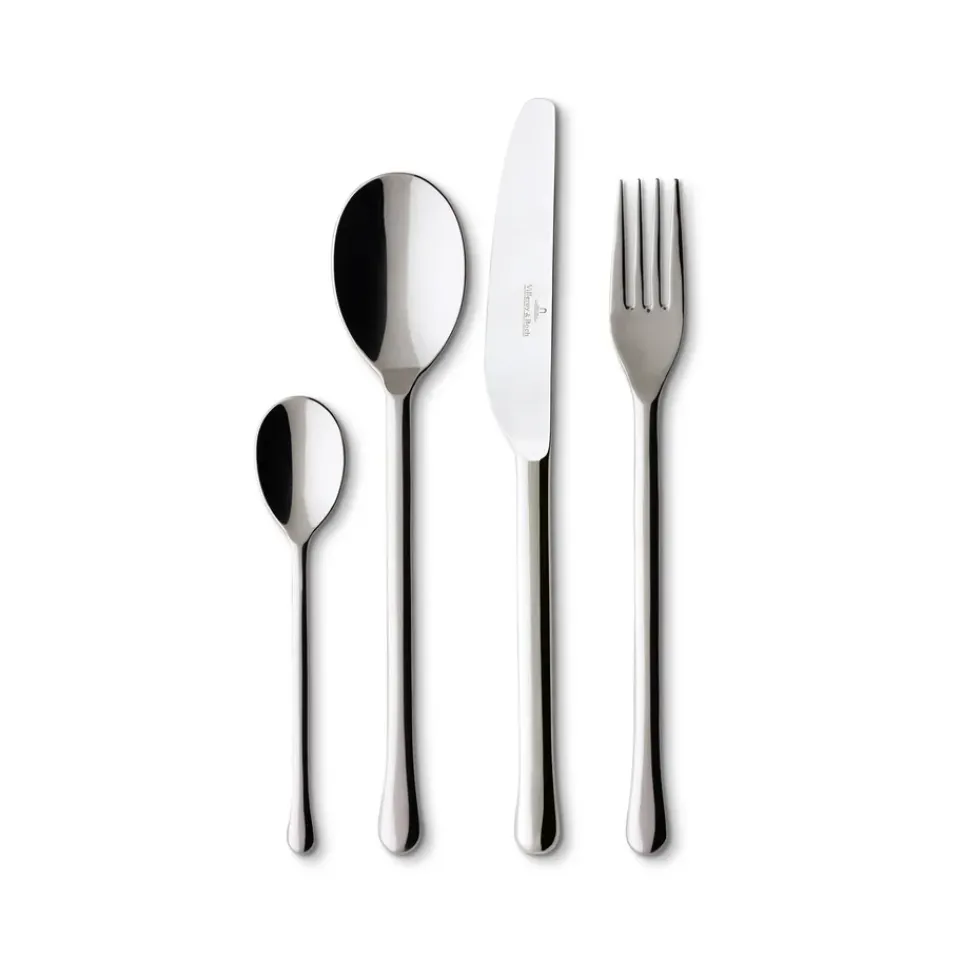 Villeroy & Boch Udine cutlery, 24 pieces Silver-coloured Sale