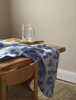 Fine Little Day Udon tablecloth 147x147 cm, Blue Discount