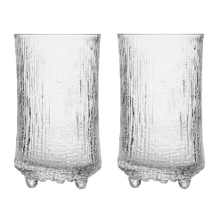 Iittala Ultima Thule Anniversary beer glass 2-pack, 60 cl Transparent Hot