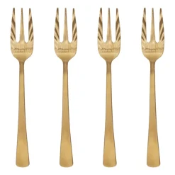 URBAN NATURE CULTURE UNC fork 4-pack, Gold Gold-coloured Online