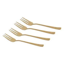 URBAN NATURE CULTURE UNC fork 4-pack, Gold Gold-coloured Online