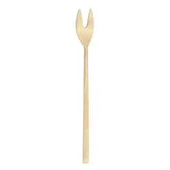 URBAN NATURE CULTURE UNC serving fork 16 cm, brass Gold-coloured Best