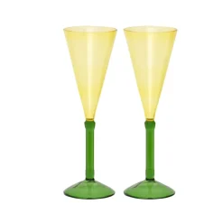 URBAN NATURE CULTURE gift set champagne glasses 2-pack, Pink New
