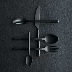 MUUBS Uta cutlery 16 pieces, Matt Black Outlet