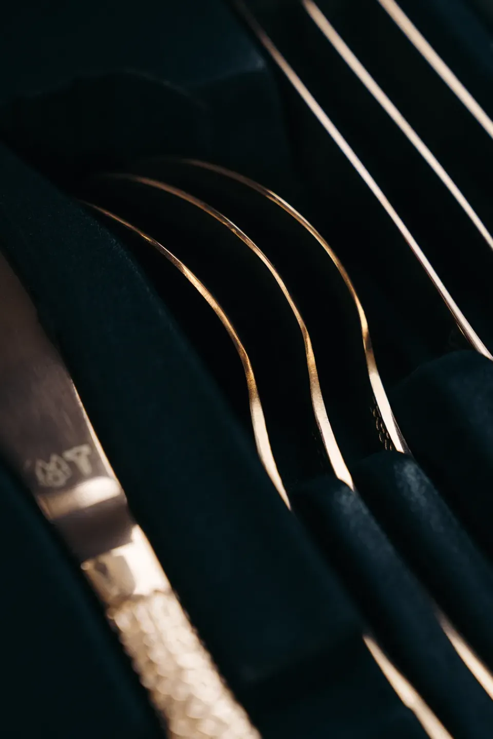 Vargen & Thor cutlery 16 pieces, Fenix. copper Gold-coloured Clearance