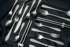 Vargen & Thor cutlery 16 pieces, greyfoot. silver Silver-coloured Clearance
