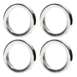 Himla Vasa napkin ring 4-pack, silver Silver-coloured Hot