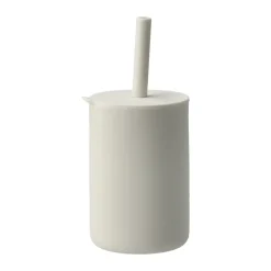 Scandi Living Vega mug with silicone straw, Vanilla White Outlet