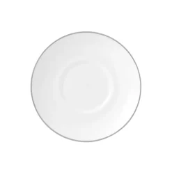 Wedgwood Vera Wang Blanc Sur Blanc espresso saucer, Ø12.5 cm White Clearance