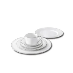 Wedgwood Vera Wang Blanc Sur Blanc espresso saucer, Ø12.5 cm White Clearance