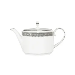 Wedgwood Vera Wang Lace Platinum teapot, 1.1 l White Discount