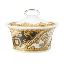 Versace I love Baroque sugar bowl, I love Baroque Gold-colouredBlackWhite Online