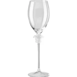 Versace Medusa Lumiere white wine glass 47 cl, Long (26.3 cm) Transparent Online