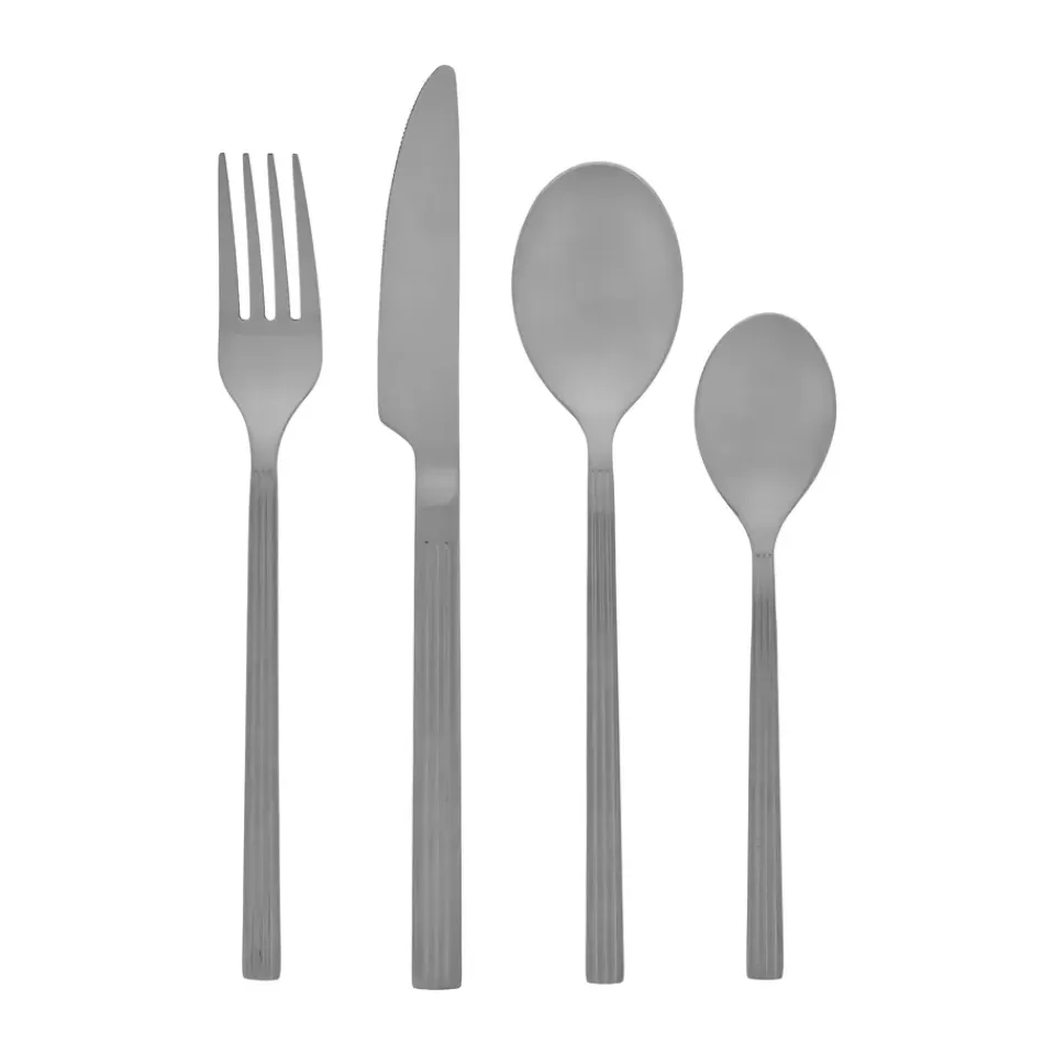 Scandi Living Vesper cutlery set, 16 parts Silver-coloured New