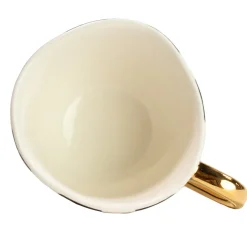 Olsson & Jensen Vigdis cup, black and white-gold BlackWhite