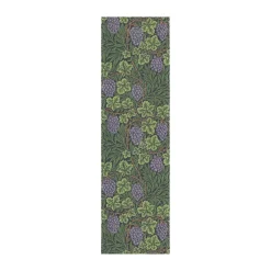 Ekelund Linneväveri Vine table runner 35x120 cm, Green Best