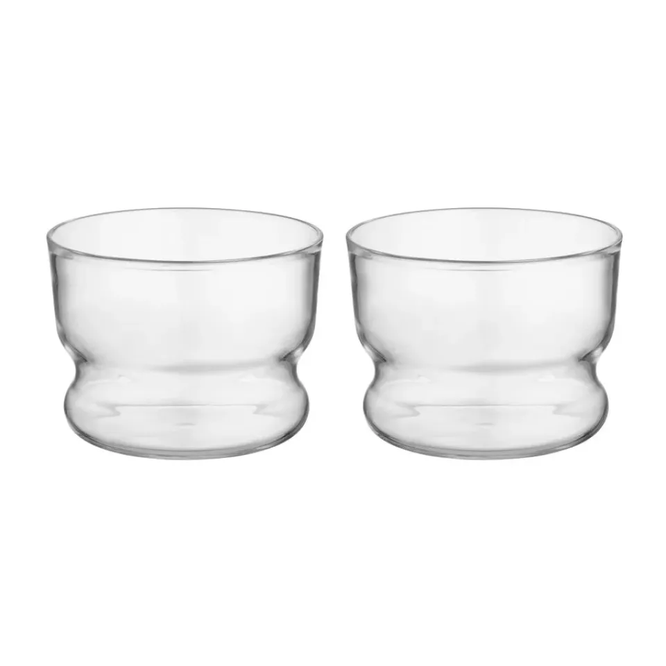 Kosta Boda Viva double old fashioned 30 cl 2-pack, Clear Transparent