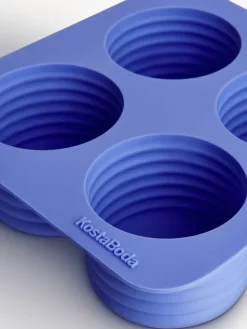 Kosta Boda Viva ice cube mold 4 compartments 13 cl, Sea Blue Best