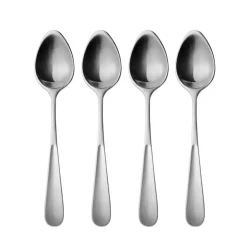 Georg Jensen Vivianna matte dessert spoon, 4-pack Silver-coloured Discount