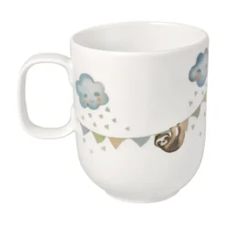 Villeroy & Boch Walk like an Elephant children's mug L 28 cl, Multi Blue New
