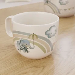 Villeroy & Boch Walk like an Elephant children's mug S 17 cl, Multi Blue New
