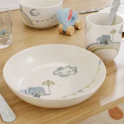 Villeroy & Boch Walk like an Elephant deep plate Ø19 cm, Multi Blue Sale